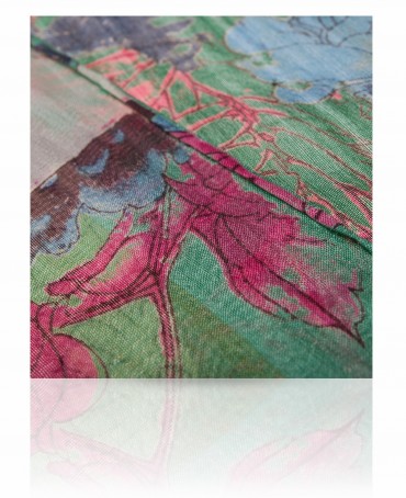 Палантин Женский SN-CRANE/BEIGE.TURQUE